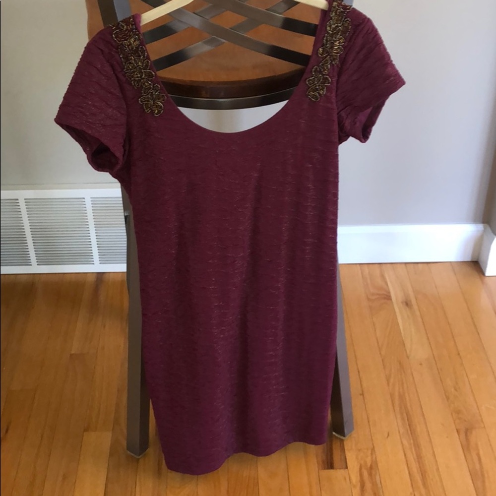 free people beaded dress
